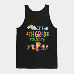 Student Senior It's 4th Grade Field Day Class Of School 2022 Tank Top